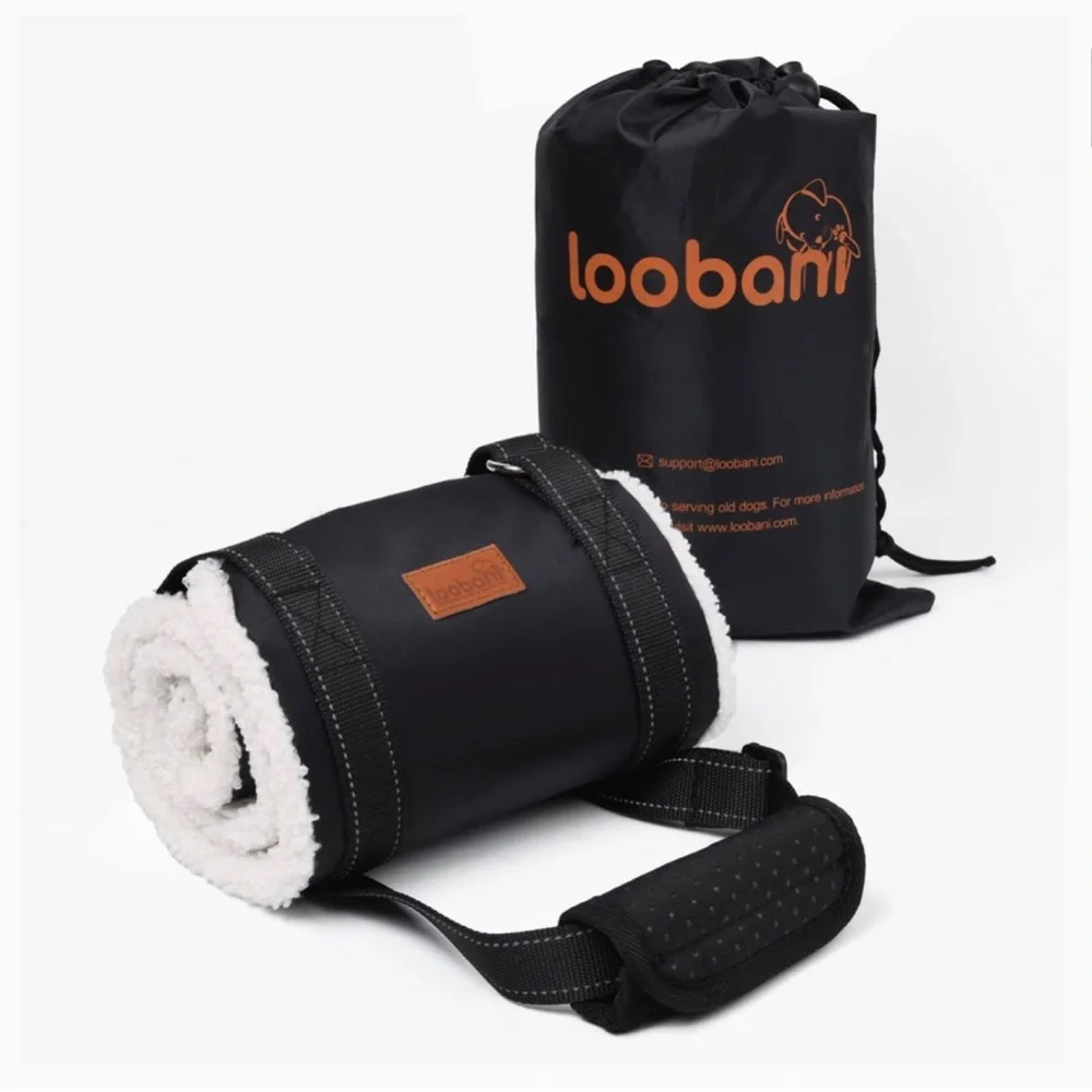New Size M Black Loobani Dog Lift / Sling (bag not included)